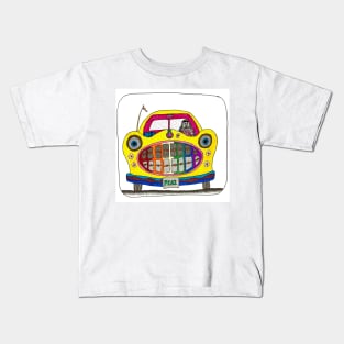 Hippie Car Kids T-Shirt